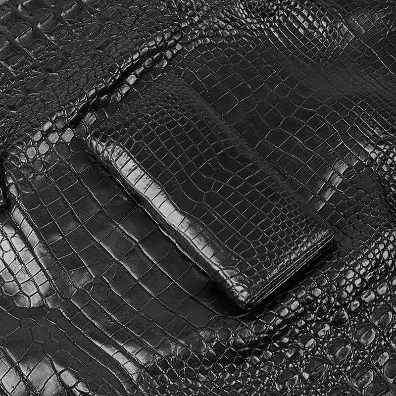 Crocodile Skin Men's Wallet