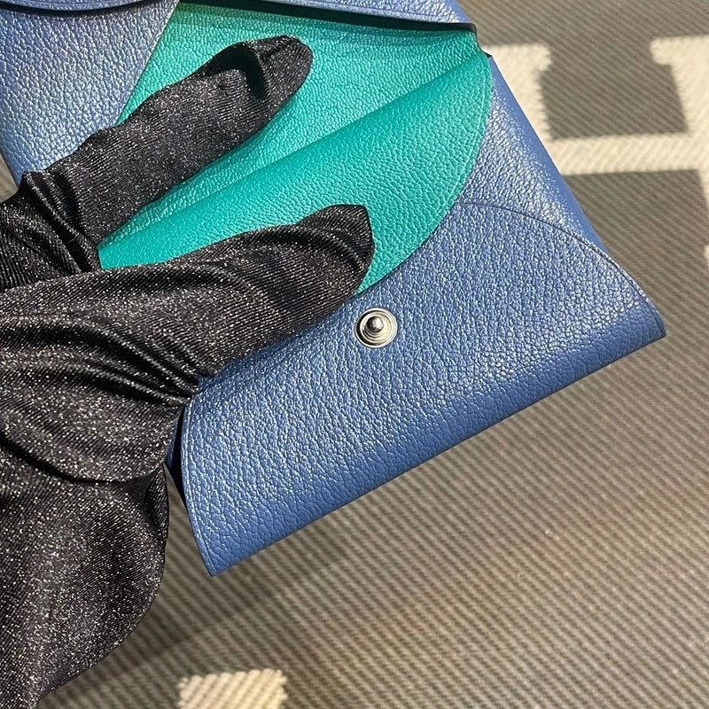 Elegant Leather Key Wallet